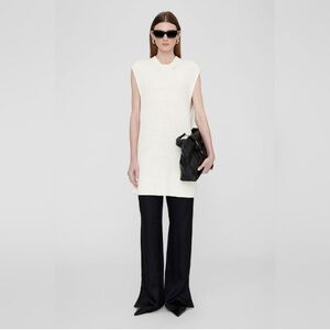 Anine Bing White Mini Dress